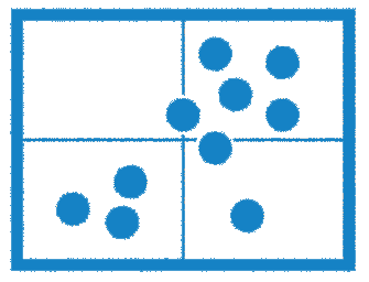 relative performance icon blue
